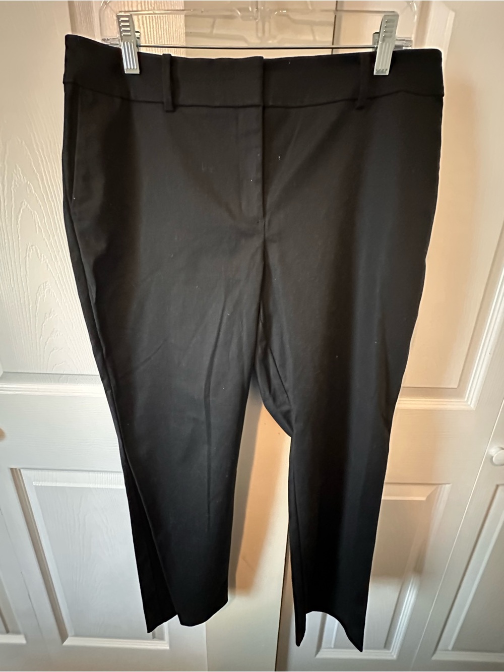 Women’s Ann Taylor Factory Petite Black Dress Pants Side & Back pockets Sz:12P